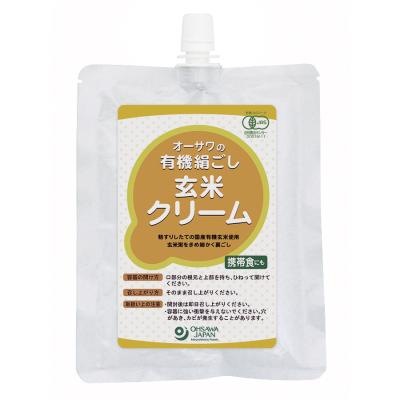 有機絹ごし玄米クリーム(チューブ容器入り) 160g