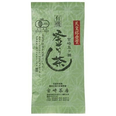 有機釜いり茶 85g