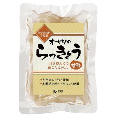 オーサワのらっきょう(甘酢) 80g