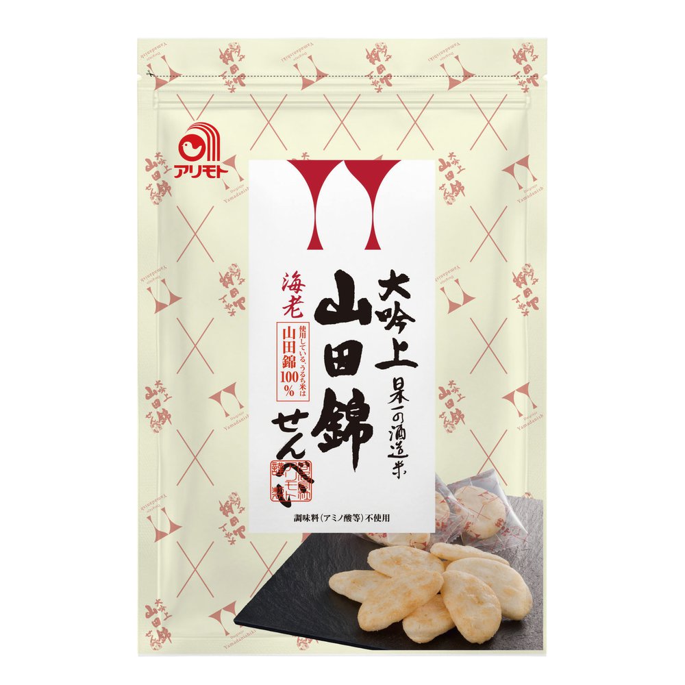大吟上　山田錦せんべい(海老) 22枚(約88g)