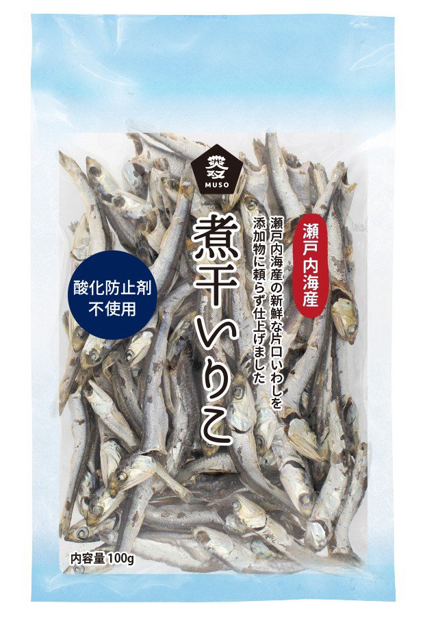 ムソー 煮干いりこ 100g