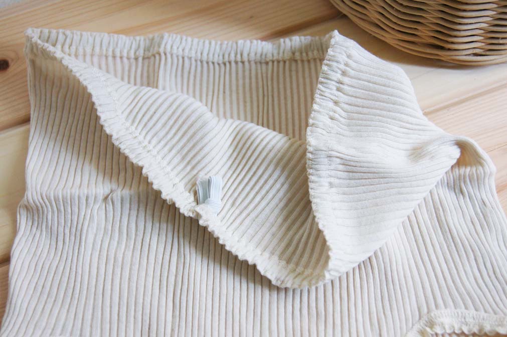 【スガノ工房】オーガニックコットン、ショーツ（リブ）