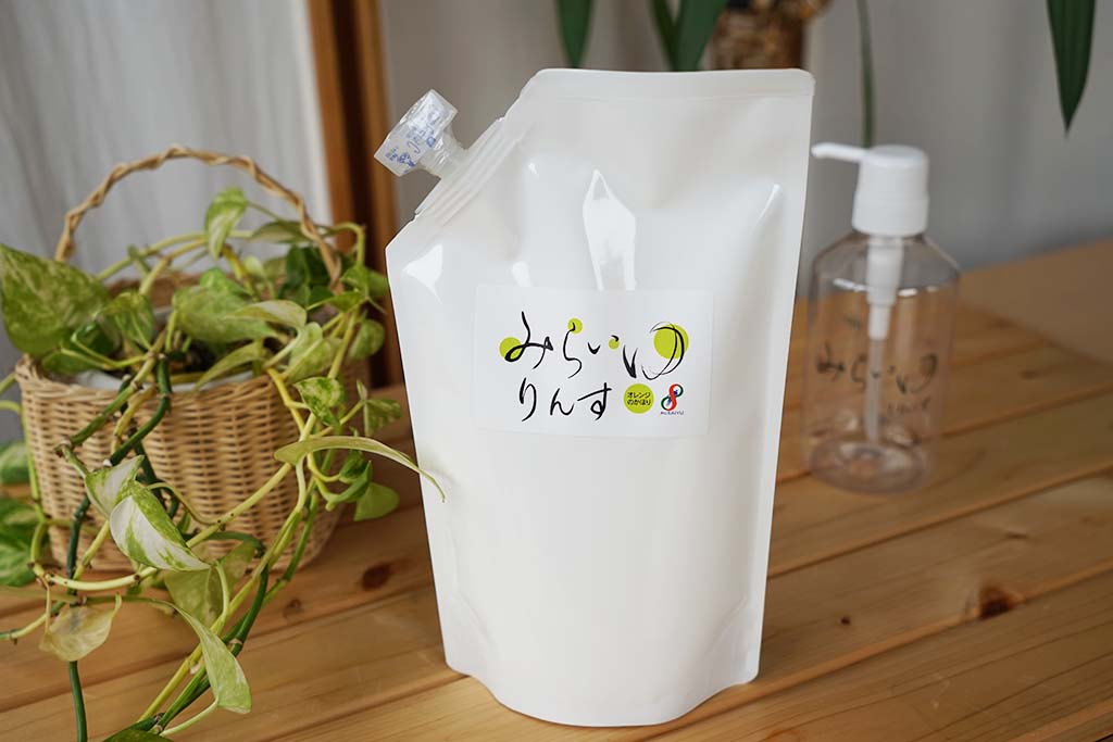 『みらいゆ りんす』 詰替 800mL×３個セット 5%オフ