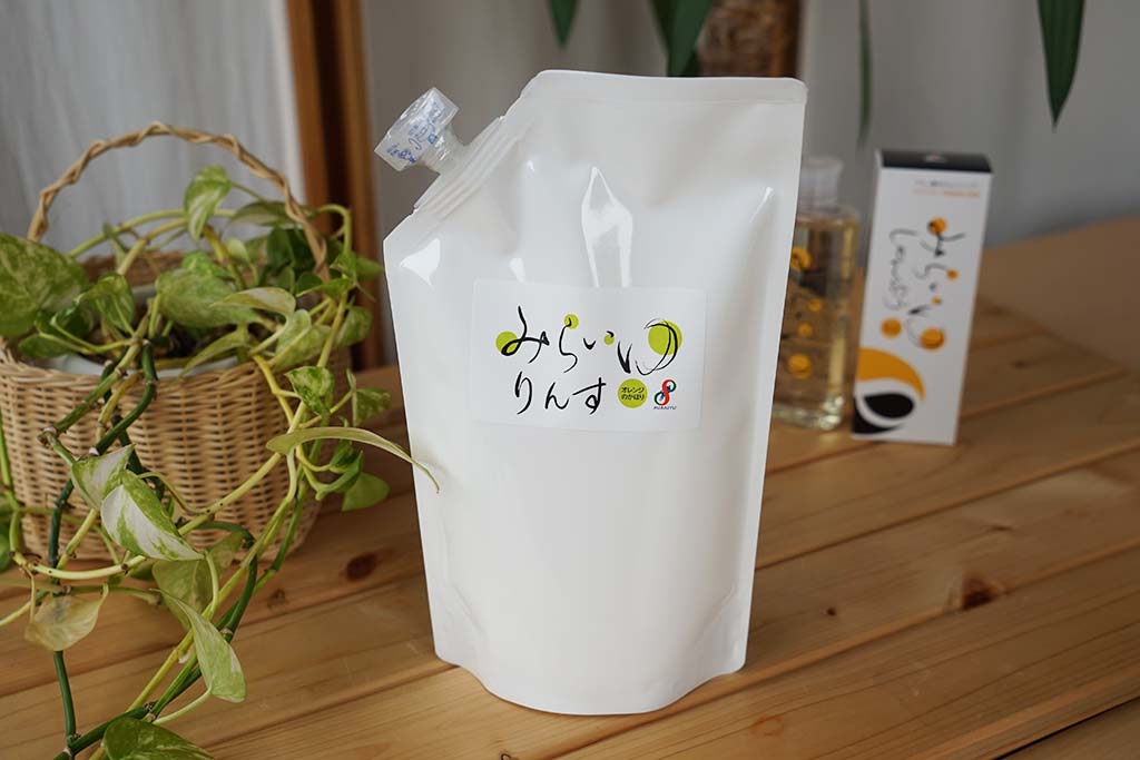 『みらいゆ りんす』 詰替 800mL×３個セット 5%オフ