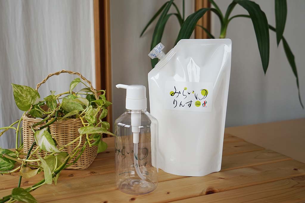 『みらいゆ りんす』 詰替 800mL×３個セット 5%オフ