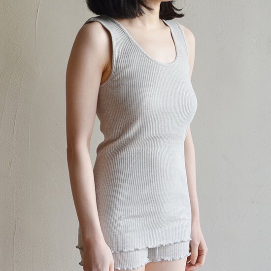 【天衣無縫】 リブカップ付きタンクトップ