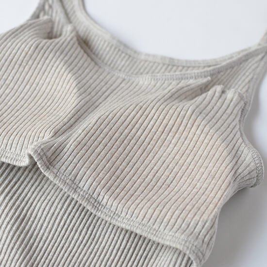 【天衣無縫】 リブカップ付きキャミソール