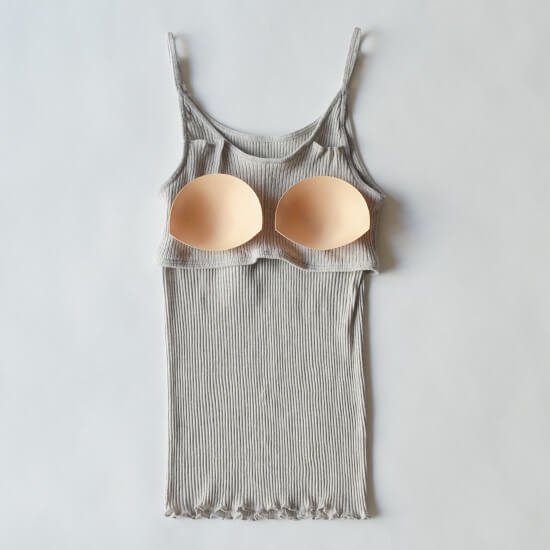 【天衣無縫】 リブカップ付きキャミソール