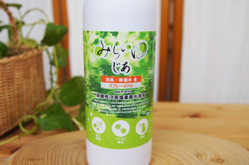 【送料込み】 消臭・除菌水『みらいゆ じあ』 500mL詰替え 6本セット