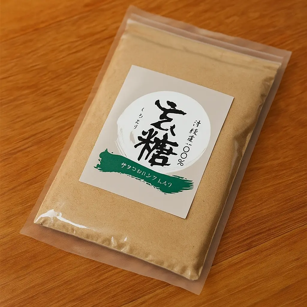 さとうきびのお砂糖 サンゴカルシウム入り 玄糖(くろとう)