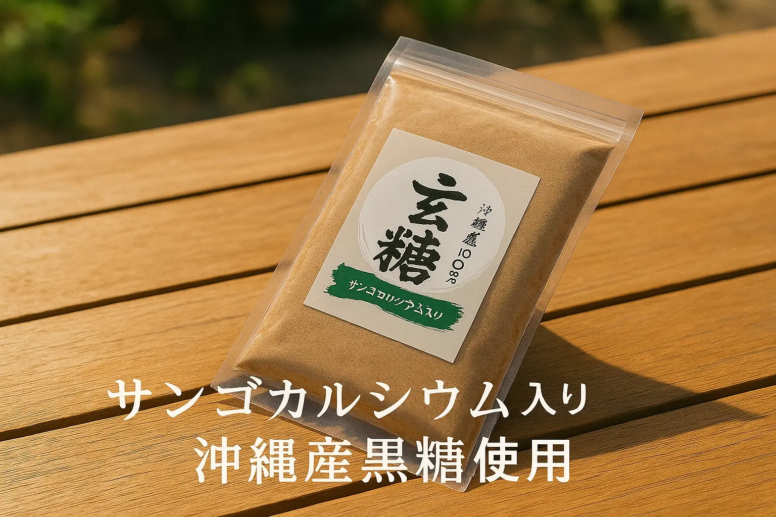 さとうきびのお砂糖 サンゴカルシウム入り 玄糖(くろとう)