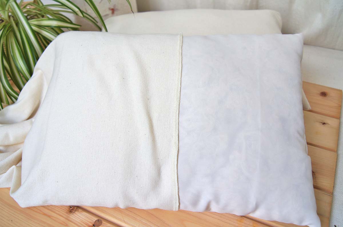 ゆるエコ 『パンヤ安眠枕』パンヤ100% 中袋・カバーはポリエステル 廉価版 早い者勝ち