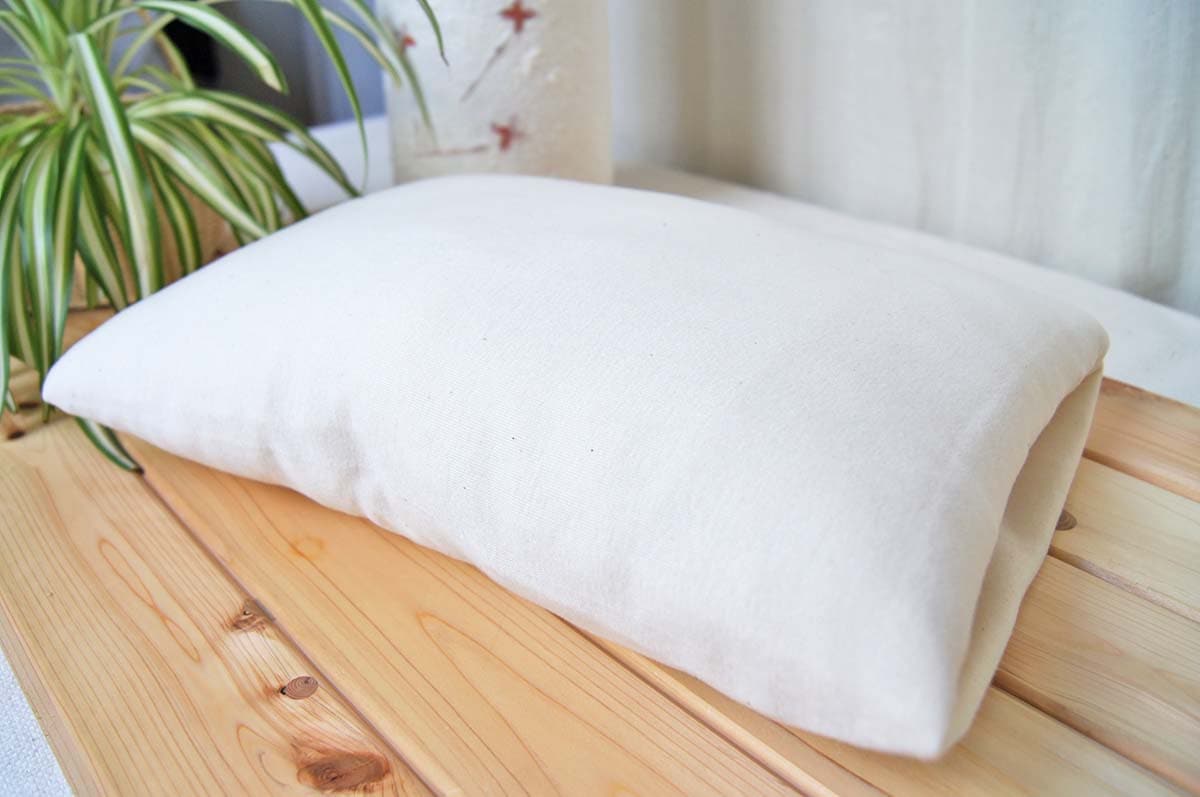 ゆるエコ 『パンヤ安眠枕』パンヤ100% 中袋・カバーはポリエステル 廉価版 早い者勝ち