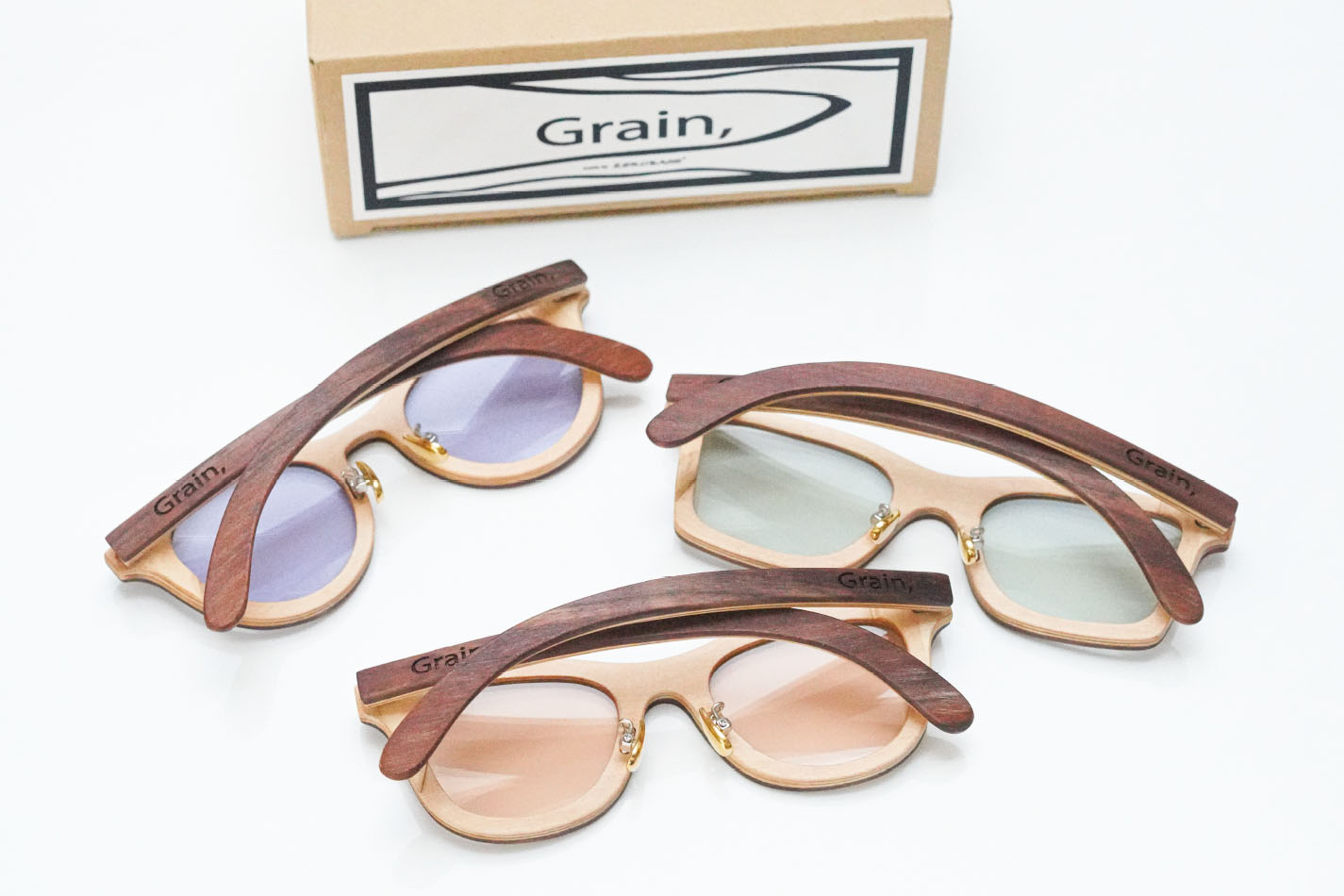 アイウェア Grain, #G-2 ウェリントンタイプ