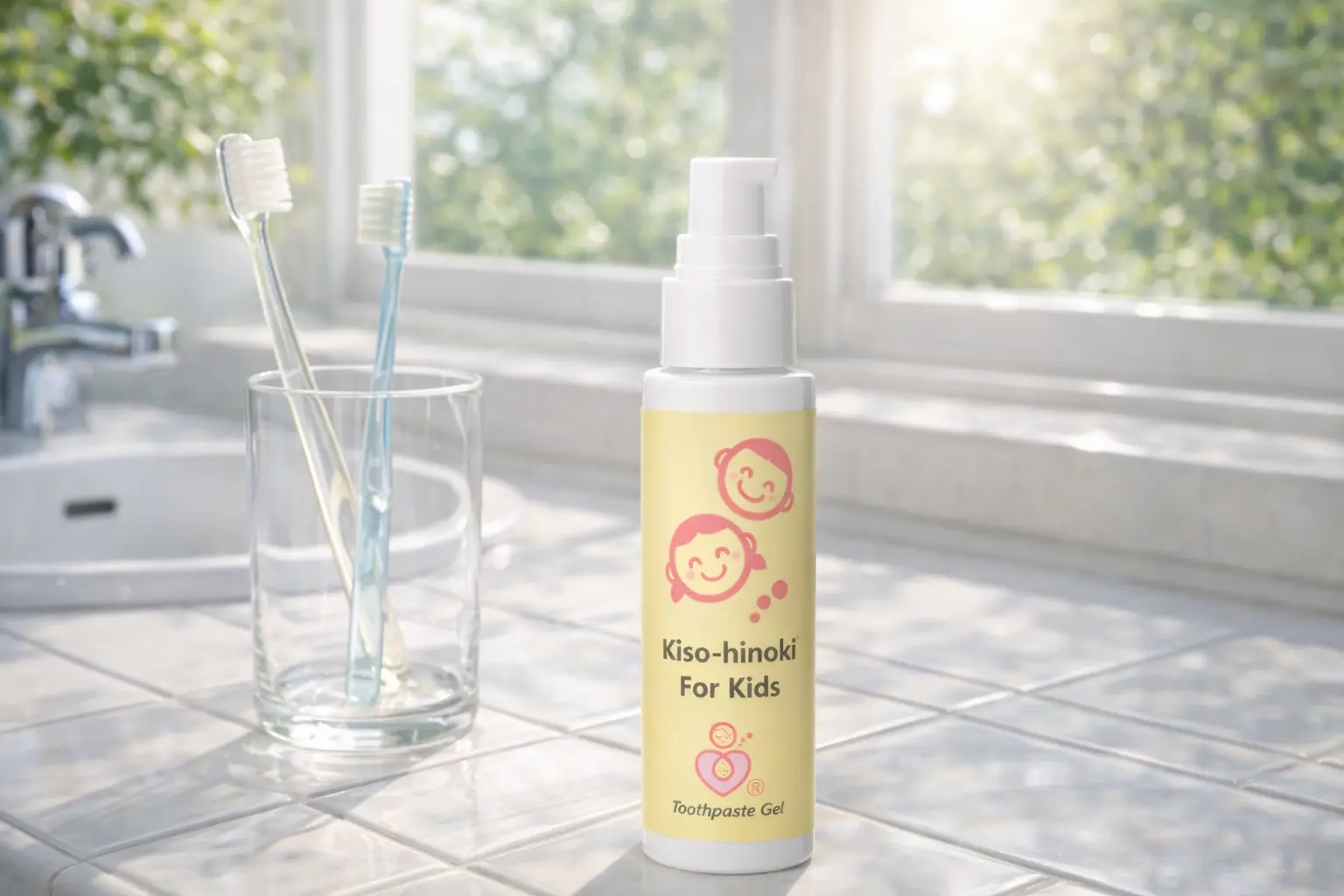 口内フローラ Kiso‐hinoki For Kids 歯磨きジェル 50g