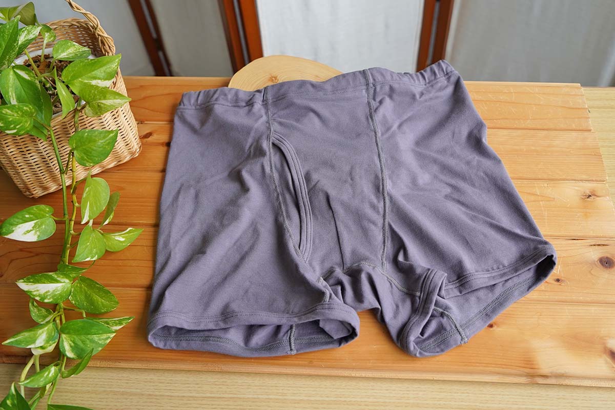 『ゆるエコ』 アクティブ!　優しくフィット 緩いゴム ボクサーブリーフ オーガニック