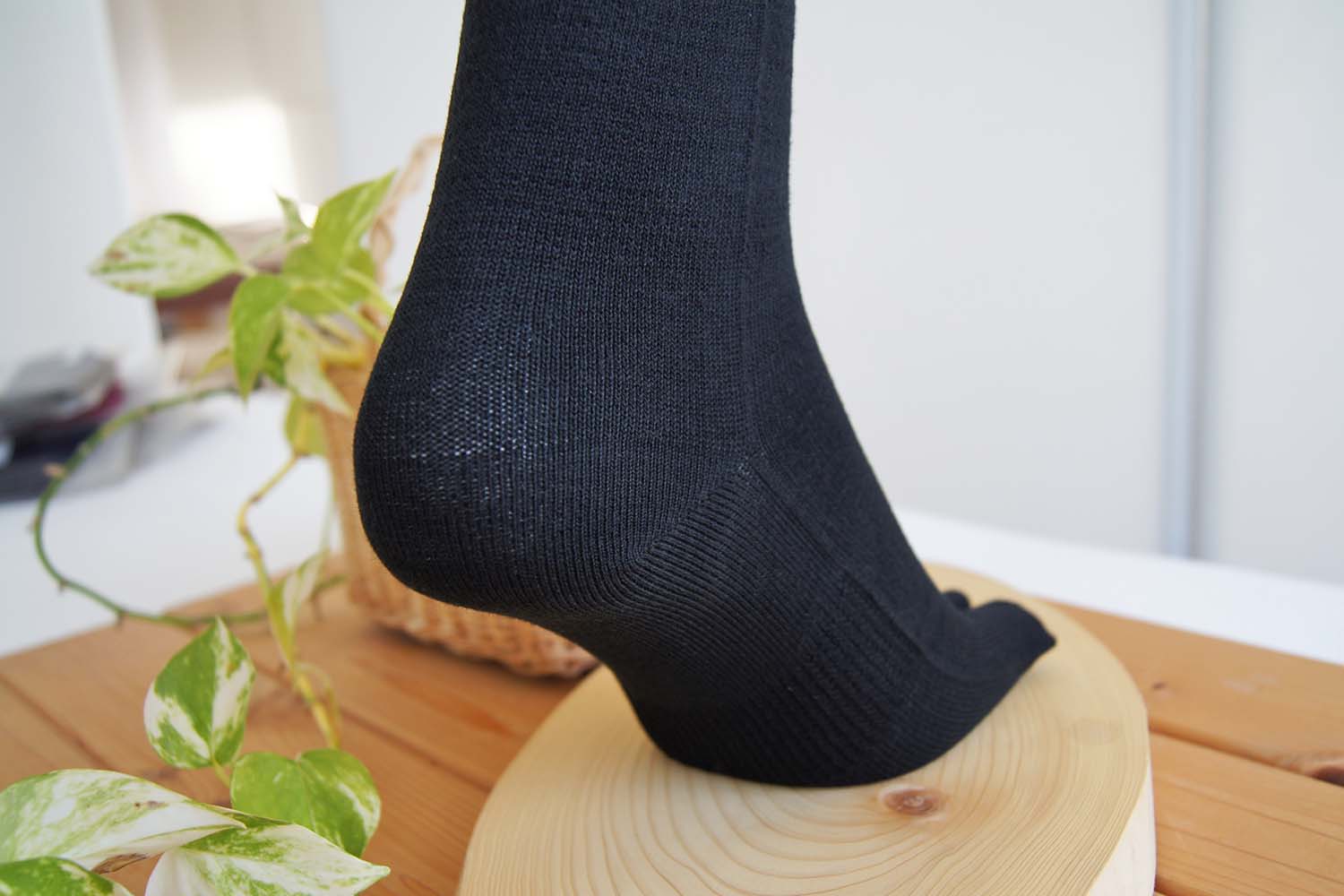 10％オフ！さらっと、薄地タイプ 快適5本指 素足な気分（コットン） 優しい履き口 Lサイズ