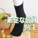 10％オフ！さらっと、薄地タイプ 快適5本指 素足な気分（コットン） 優しい履き口 Lサイズ