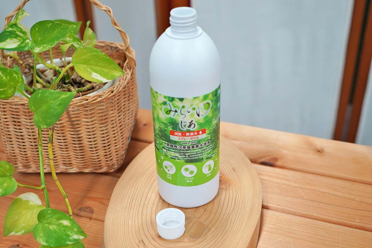 『みらいゆ じあ』 500mL 【詰め替え】 次亜塩素酸水 除菌消臭 カビ予防 ウィルス 飛沫感染