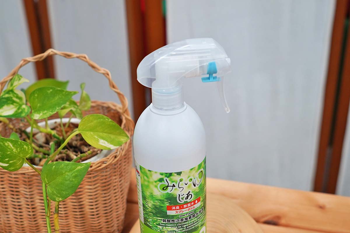 『みらいゆ じあ』 500mL 【詰め替え】 次亜塩素酸水 除菌消臭 カビ予防 ウィルス 飛沫感染