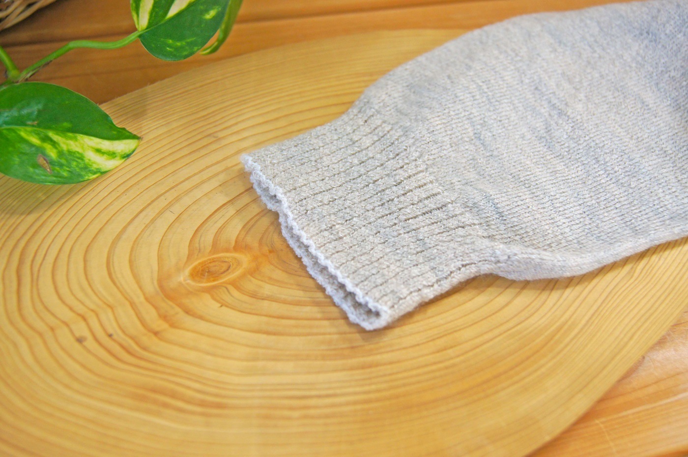 冷えとりスパッツ　シルク&ウール