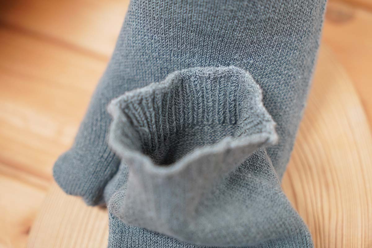 匠（たくみ）スタンダード ゆったり5本指 表：綿+裏：絹 天然素材 Mサイズ