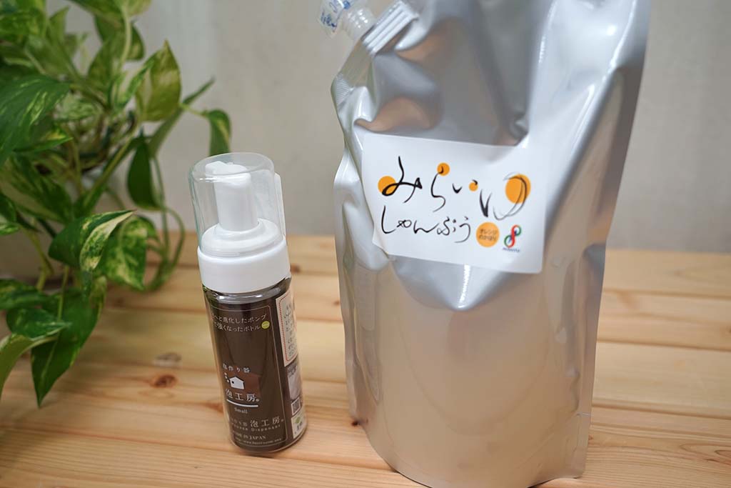 『みらいゆ しゃんぷぅ』 ＋『みらいゆ りんす』 詰替セット 生体エネルギー応用商品