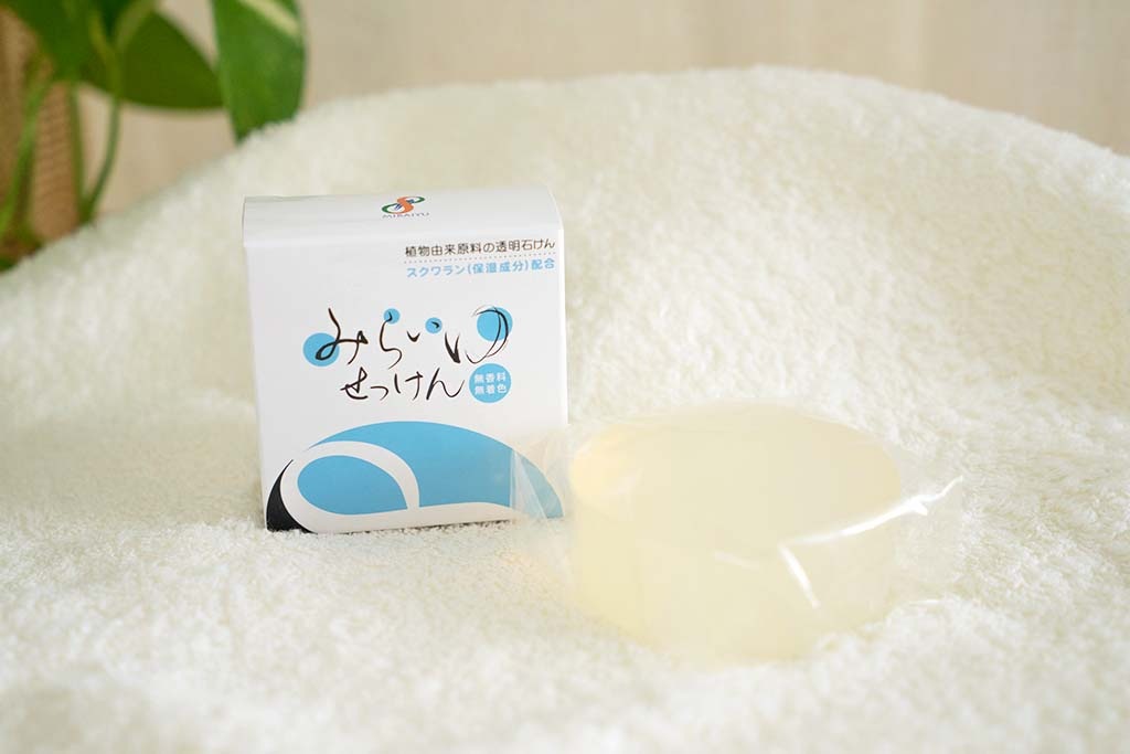 『みらいゆせっけん』×３個セット 5%オフ