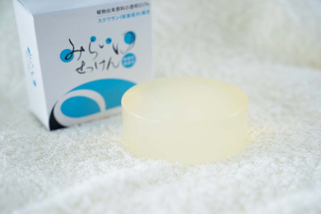 『みらいゆせっけん』×３個セット 5%オフ
