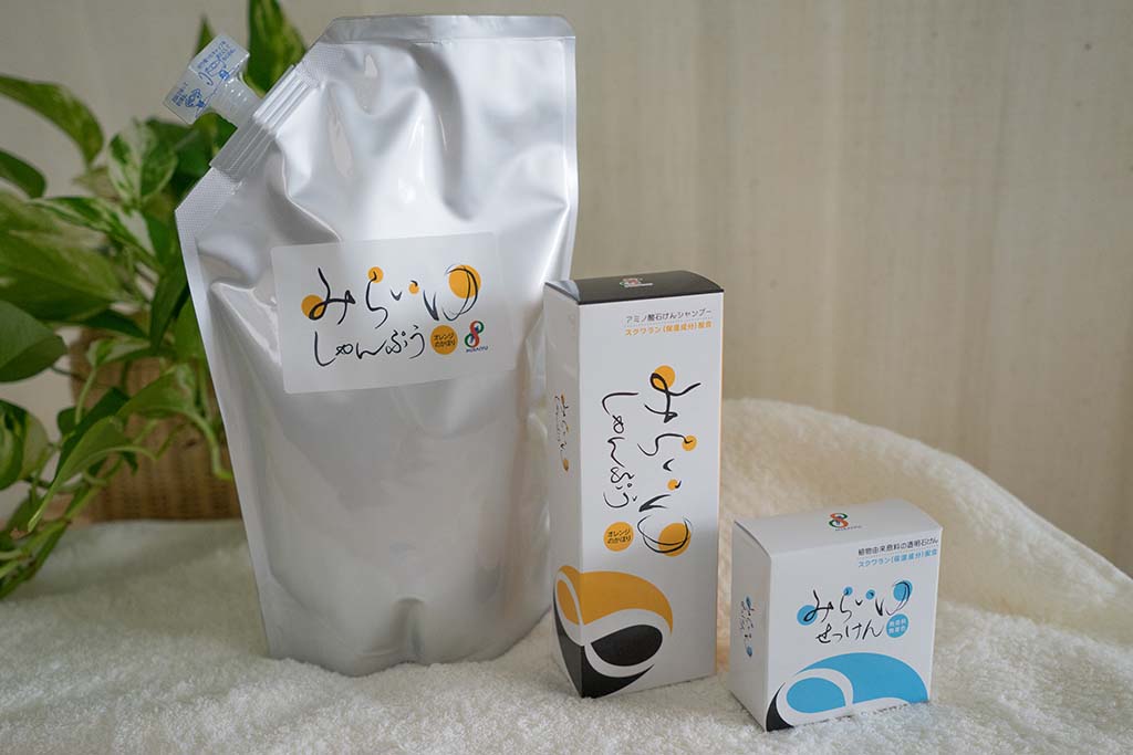 『みらいゆせっけん』×３個セット 5%オフ