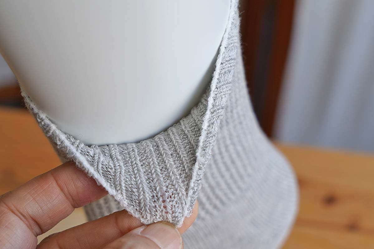 匠（たくみ）薄手メッシュ ゆったり5本指 表：綿+裏：絹 天然素材 LLサイズ