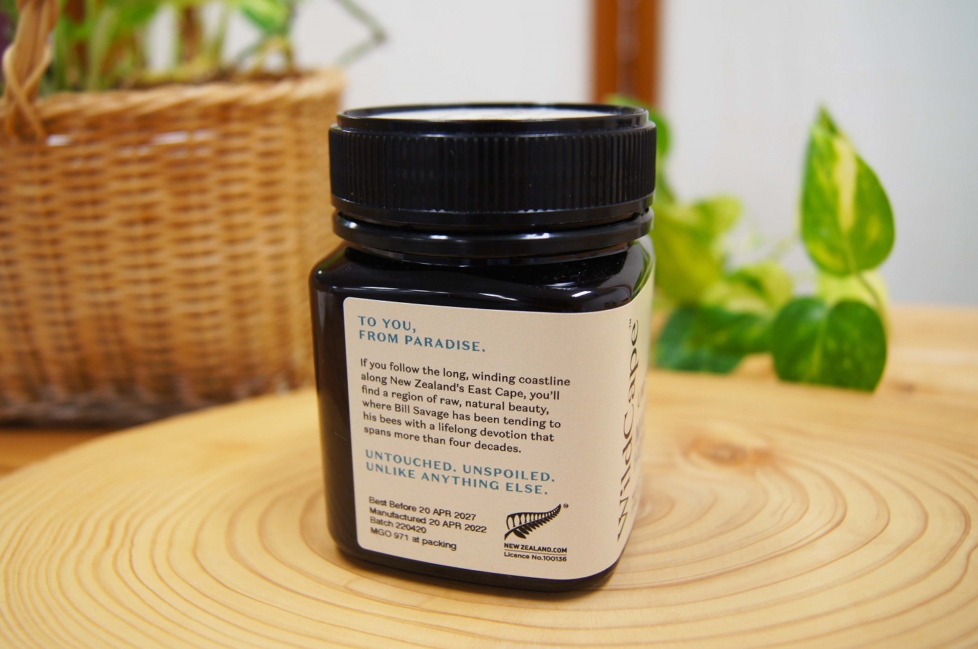 マヌカハニー UMF20+ 250g WildCape ワイルドケープ 栄養補給 UMFHA