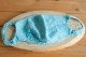 ただいま半額！ セリシン 紫外線吸収 薄手 夏用マスク 天然素材 絹 綿 無縫製 ゴム糸無し Lサイズ