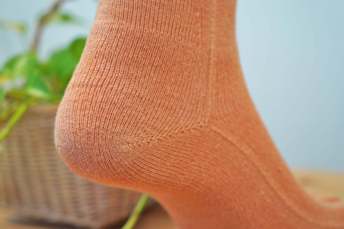 匠（たくみ）エアーイン ゆったり5本指 絹+綿+絹+綿 4層構造 ふわふわ 天然素材  Lサイズ