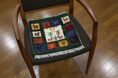 座布団風ギャッベ 28800 【原産地】イラン シラーズ