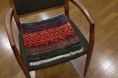 座布団風ギャッベ 29461 【原産地】