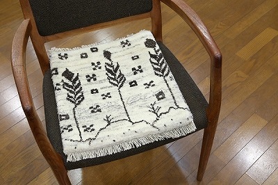 座布団風ギャッベ 29284 【原産地】イラン シラーズ