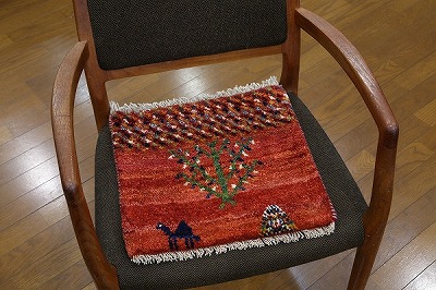 座布団風ギャッベ 29508 【原産地】イラン シラーズ