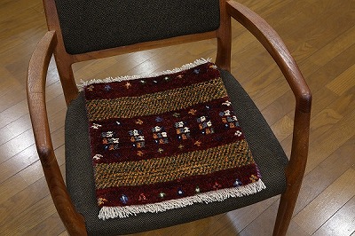 座布団風ギャッベ 28716 【原産地】イラン シラーズ