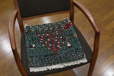 座布団風ギャッベ 29510 【原産地】イラン シラーズ