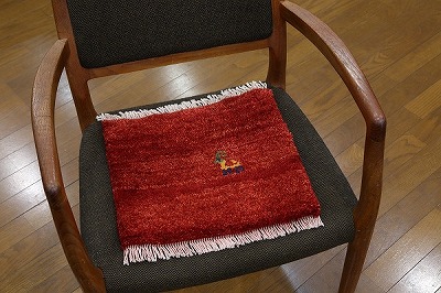 座布団風ギャッベ 29533 【原産地】イラン シラーズ