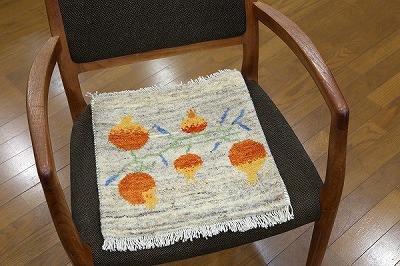 座布団風ギャッベ 29212 【原産地】イラン シラーズ