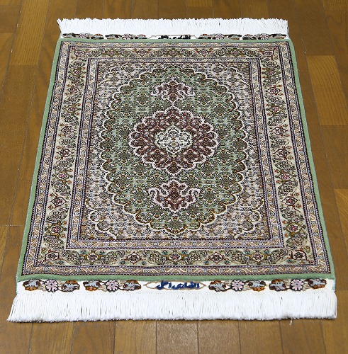 フロアー向きウール絨毯 24342 【原産地】イラン・タブリーズ