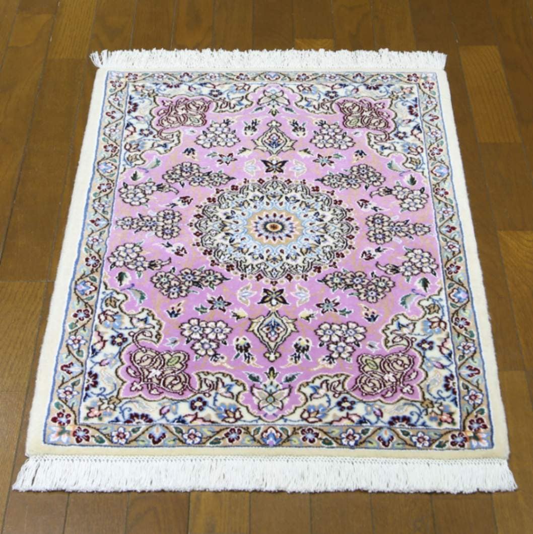 フロアー向きウール絨毯 30657 【原産地】イラン・ナイン