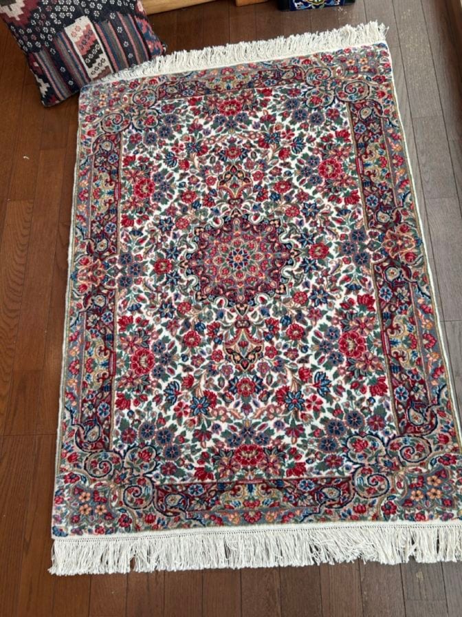 ケルマンウール絨毯 32196 【原産地】イラン・ケルマン