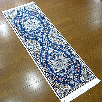 フロアー向けウール絨毯 19921 【原産地】イラン・ナイン