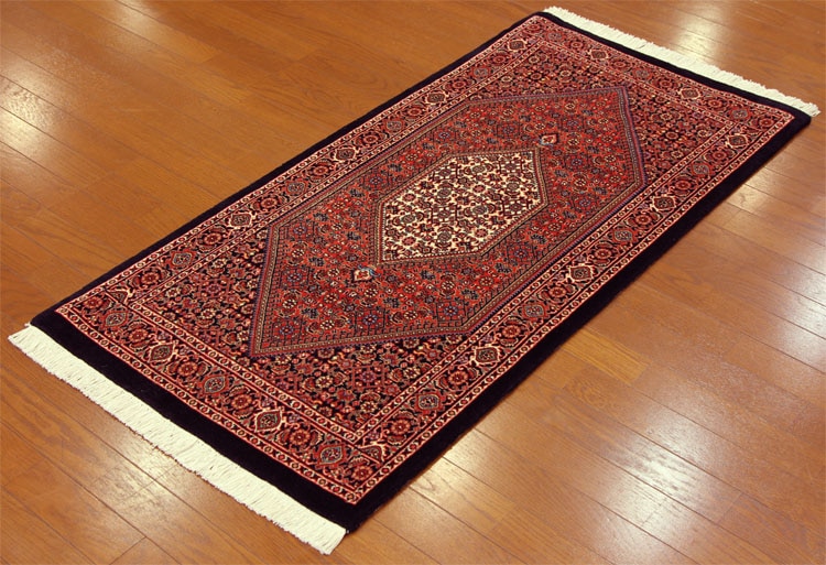 草木染めウール絨毯 25787 【原産地】イラン・ビジャ-