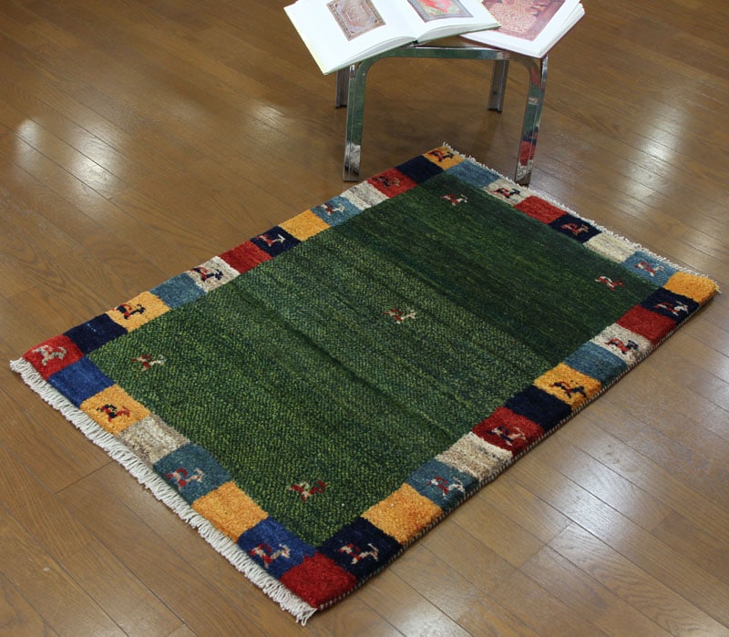 フロアー向きギャッベ 26196 【原産地】イラン・シラーズ