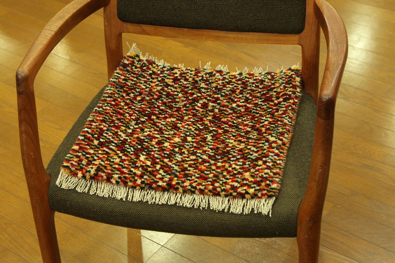 座布団風ギャッベ 25944 【原産地】イラン　シラーズ