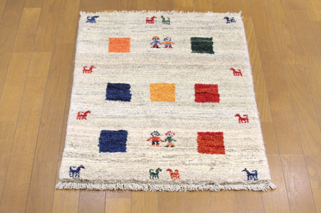 フロアー向きギャッベ フロアー向きギャッベ 25607 イラン シラーズ